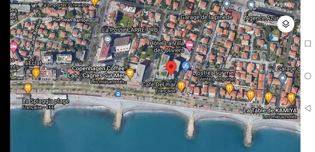 Appartement 6 Personnes Face A La Mer Cagnes-sur-Mer Exterior photo
